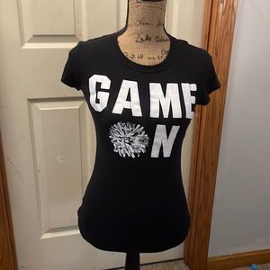 Small cheer shirt “game on”